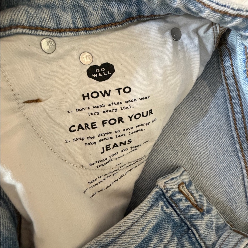 Madewell Light Wash Bootcut Jeans - Picture 5 of 10